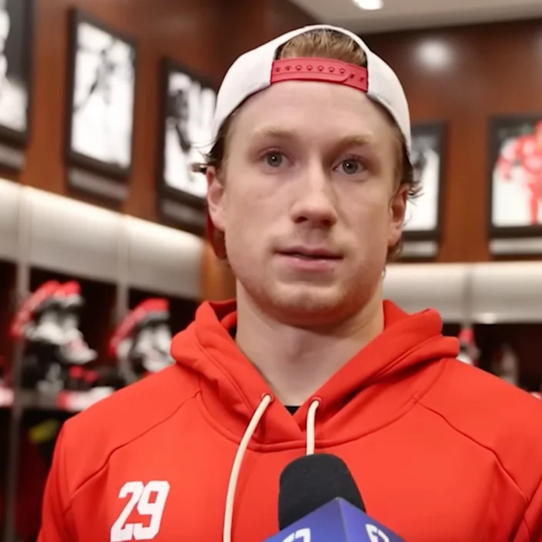Nate Danielson Sets Sights on Red Wings Roster Spot This Season